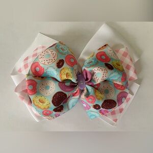 Donut handmade hairbow